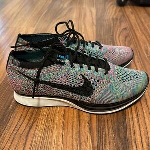 Nike Flyknit racer multi color 2.0